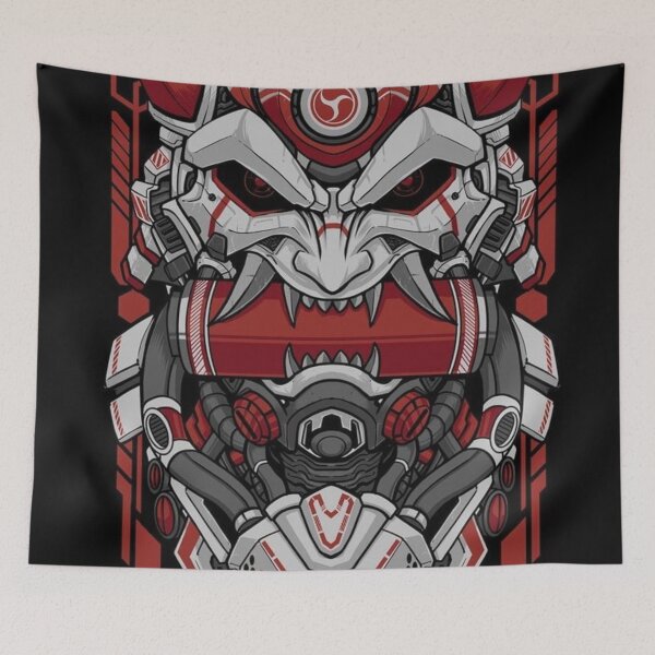 Item preview, Japanese Oni Art  designed and sold by A&K Art Zone.