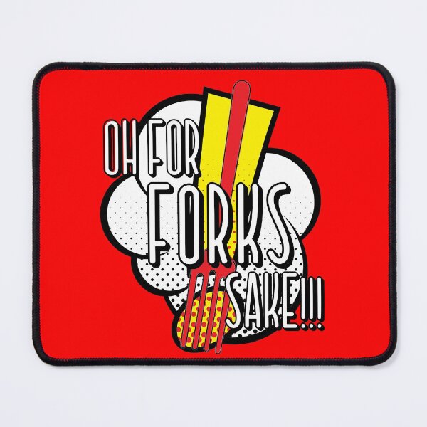 Item preview, Comic Funny Hilarious oh for Forks sake designed and sold by PincGeneral.