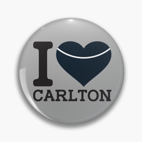 Item preview, “I love Carlton” AFL & AFLW Inspired Apparels, Merchandise, T Shirts, Leggings, Skirt, Mask, Apron, Eco Bag designed and sold by Ink Inc.