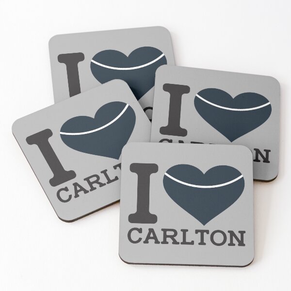 Aperçu de l'œuvre «J'aime Carlton» AFL & AFLW Inspired Apparels, Merchandise, T-shirts, Leggings, Jupe, Masque, Tablier, Eco Bag créée et vendue par Ink Inc.