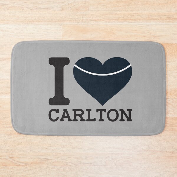 Item preview, “I love Carlton” AFL & AFLW Inspired Apparels, Merchandise, T Shirts, Leggings, Skirt, Mask, Apron, Eco Bag designed and sold by Ink Inc.