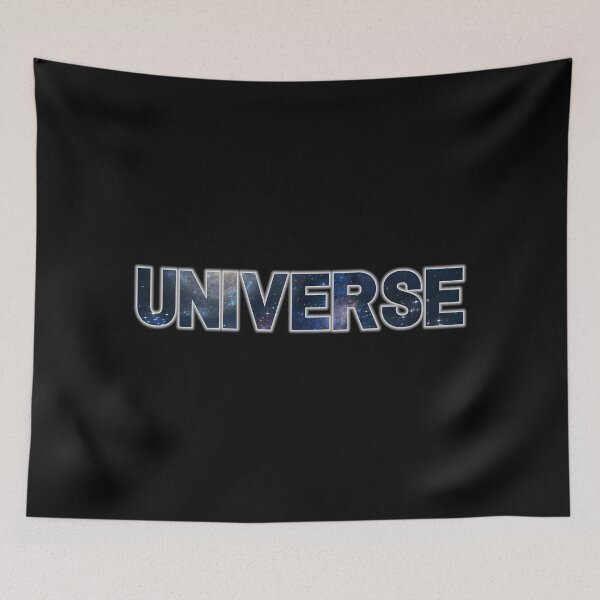 Item preview, Image In Text - Blue Universe designed and sold by Polariszero.