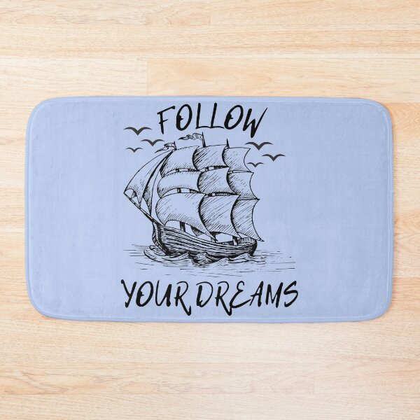 Item preview, Follow Your Dreams Black Sketch designed and sold by ramazis.