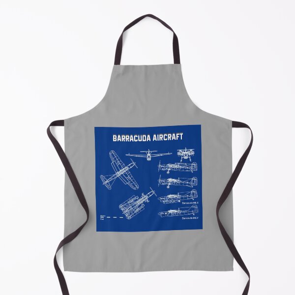 Item preview, Barracuda Bomber Aircraft Airplane Blueprint designed and sold by PodiShawna.