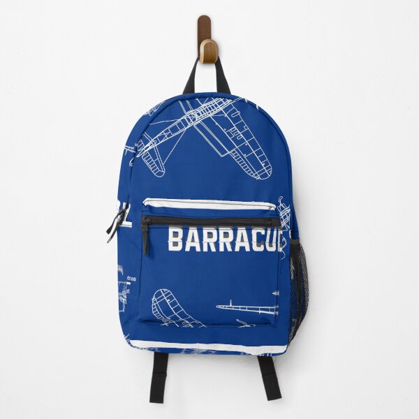 Item preview, Barracuda Bomber Aircraft Airplane Blueprint designed and sold by PodiShawna.