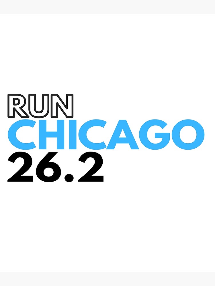 "Chicago Marathon 26.2 2021" Poster for Sale by supun71 Redbubble