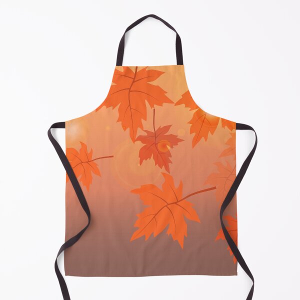 Item preview, Autumn design with maple leaves and bokeh effect designed and sold by CutieBlue.