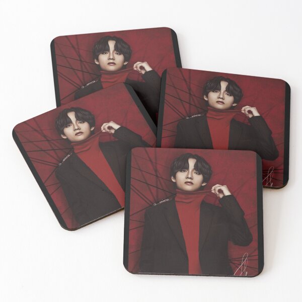 Item preview, Kim Taehyung Red Art by AriNira designed and sold by AriNira.