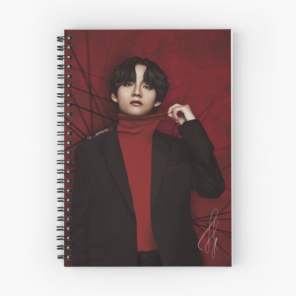 Item preview, Kim Taehyung Red Art by AriNira designed and sold by AriNira.