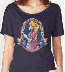 Stained-Glass Peach Women's Relaxed Fit T-Shirt