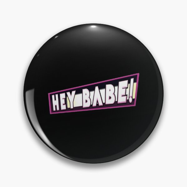 Item preview, Hey babe podcast logo   designed and sold by JeremySchult.
