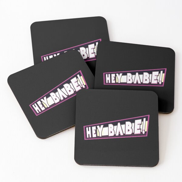 Item preview, Hey babe podcast logo   designed and sold by JeremySchult.