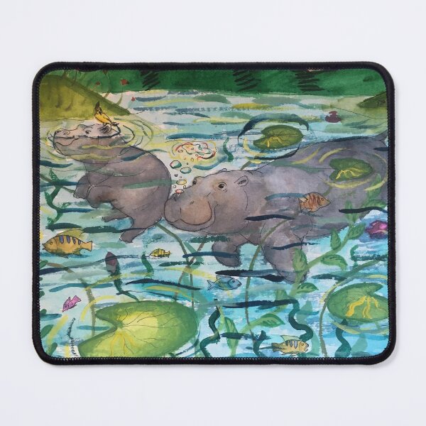 Item preview, happy hippos designed and sold by pilimagination.