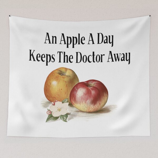 Item preview, An Apple A Day Keeps The Doctor Away (Style 1) designed and sold by thatsit-itslit.
