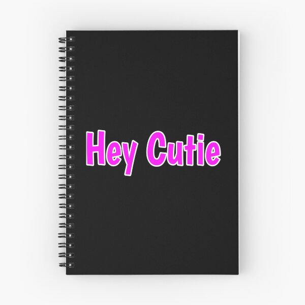 Item preview, Hey cutie redbubble   designed and sold by JeremySchult.