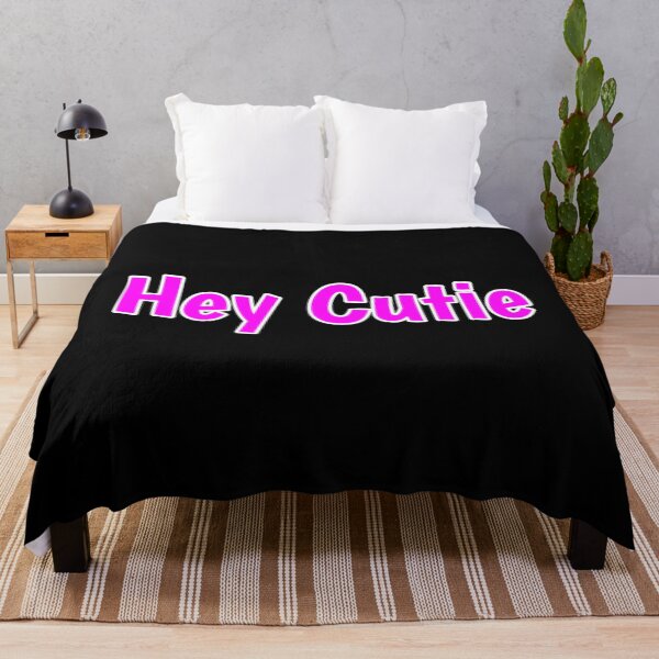 Item preview, Hey cutie redbubble   designed and sold by JeremySchult.