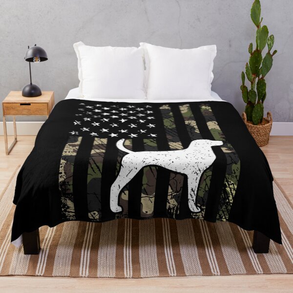 Item preview, English Foxhound Camouflage USA Flag designed and sold by rafaeltto.