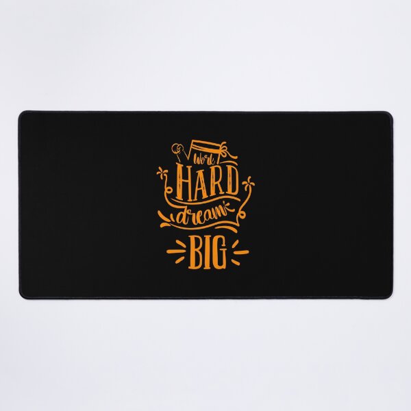 Item preview, Work Hard Dream Big Motivational Quote designed and sold by Open Canvas.