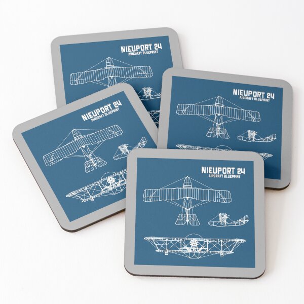 Item preview, Nieuport 24 Bomber Aircraft Airplane Blueprint designed and sold by PodiShawna.