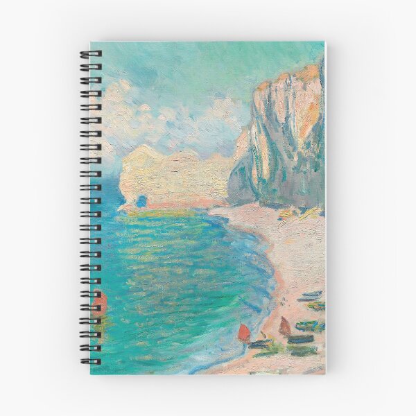 Item preview, The Beach and the Falaise d'Amont designed and sold by PaintedDreams96.