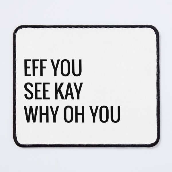 Item preview, Eff You See Kay Why Oh You Cat Retro Vintage, Funny cat, Cat Lovers designed and sold by officialfanclub.