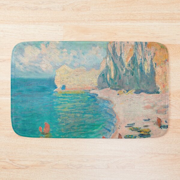 Item preview, The Beach and the Falaise d'Amont designed and sold by PaintedDreams96.