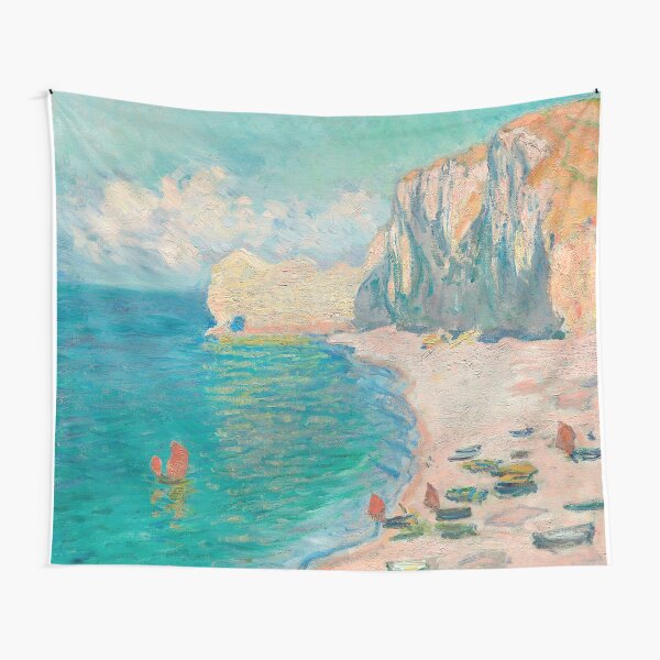 The Beach and the Falaise d'Amont Tapestry