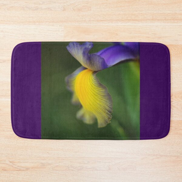 Item preview, Iris Purple Lines And Yellow designed and sold by Joy Watson - Natural Light Photography .