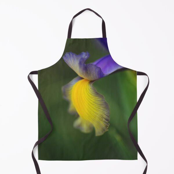 Item preview, Iris Purple Lines And Yellow designed and sold by Joy Watson - Natural Light Photography .