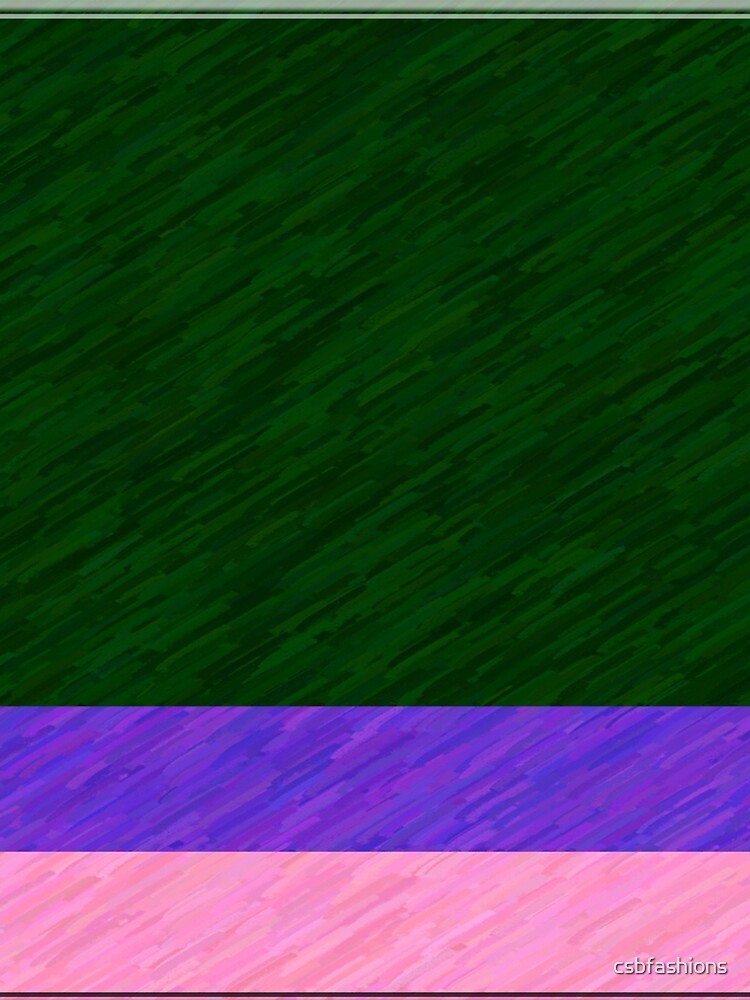 Green, Purple, Pink by csbfashions