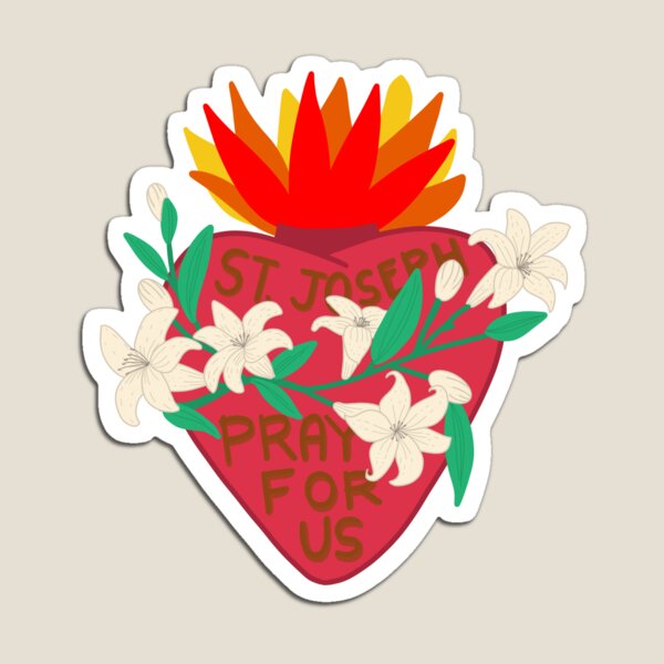 Item preview, Heart of St. Joseph designed and sold by MereFaith.