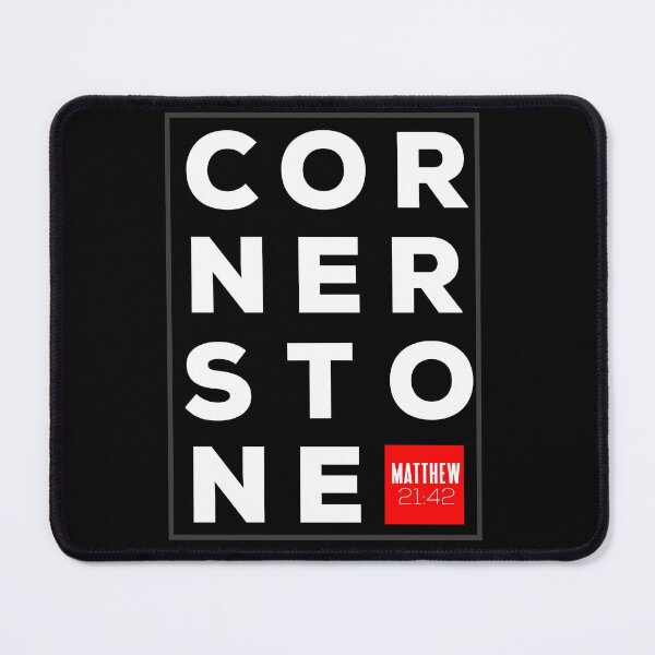 Item preview, The stone that the builders rejected has become the cornerstone - Matthew designed and sold by PincGeneral.