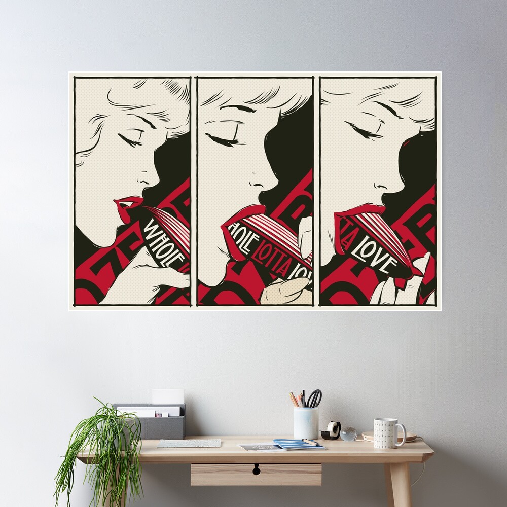 Porn Zeppelin Poster for Sale by butcherbilly | Redbubble