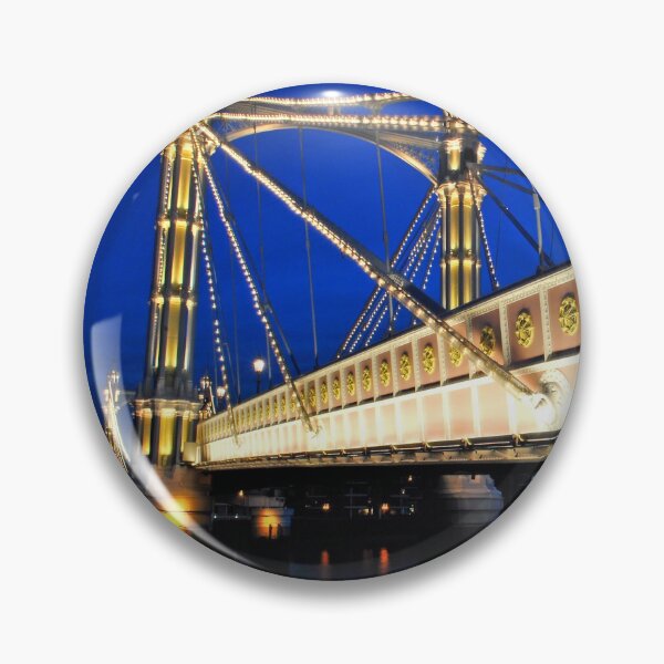 Item preview, Albert Bridge River Thames London England designed and sold by AndyEvansPhotos.