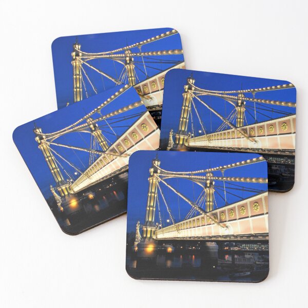 Item preview, Albert Bridge River Thames London England designed and sold by AndyEvansPhotos.