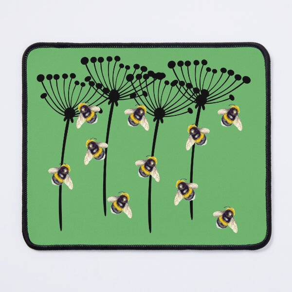 Item preview, Single Bees and Dandelions in a Simplistic Design. designed and sold by TeeRayBee.