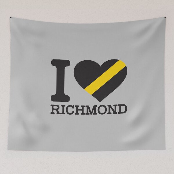 Artikelvorschau, "Ich liebe Richmond" AFL & AFLW inspirierte Kleidung, Waren, T-Shirts, Leggings, Rock, Maske, Schürze, Öko-Tasche entworfen und verkauft von Ink Inc.