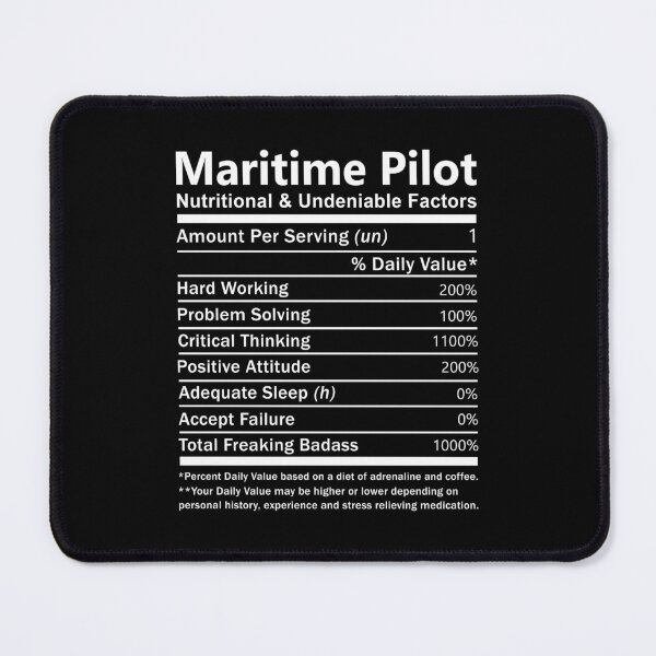 Item preview, Maritime Pilot T Shirt - Nutritional And Undeniable Factors Gift Item Tee designed and sold by rolandchel.