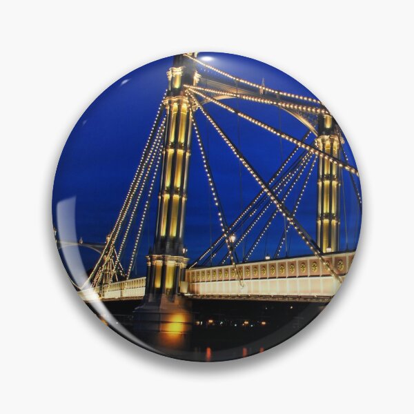 Item preview, Albert Bridge River Thames London England designed and sold by AndyEvansPhotos.