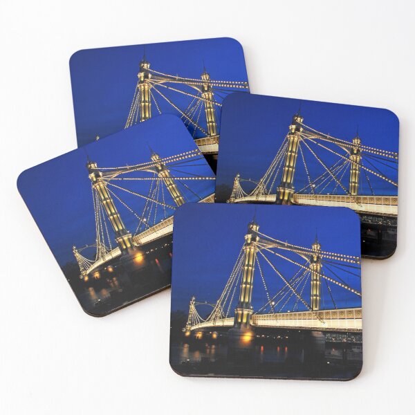 Item preview, Albert Bridge River Thames London England designed and sold by AndyEvansPhotos.