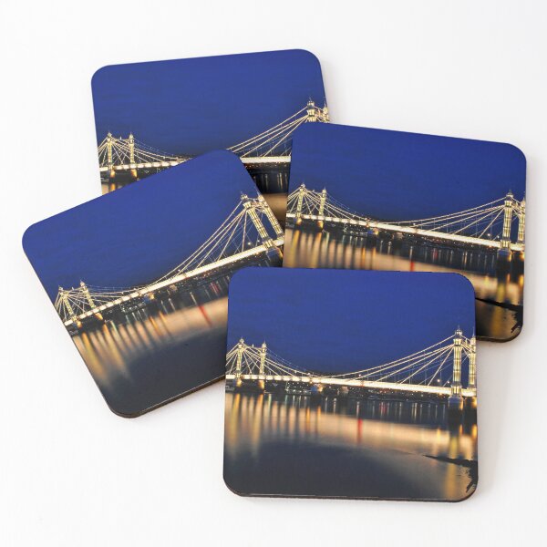 Item preview, Albert Bridge River Thames London England designed and sold by AndyEvansPhotos.