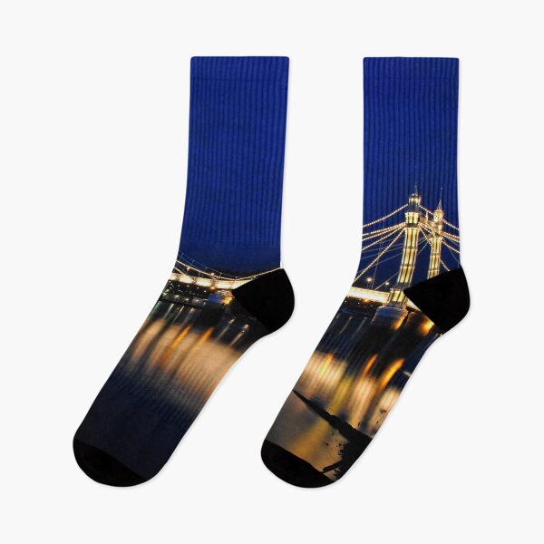Item preview, Albert Bridge River Thames London England designed and sold by AndyEvansPhotos.