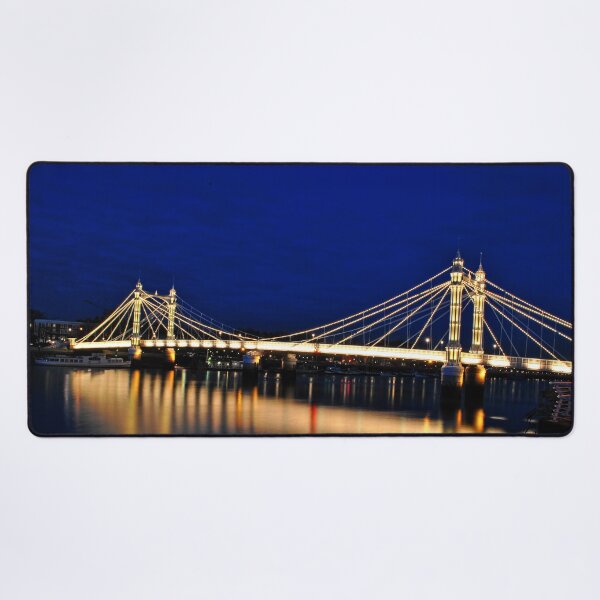 Item preview, Albert Bridge River Thames London England designed and sold by AndyEvansPhotos.