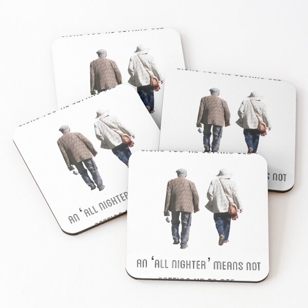 Item preview, A sign you’re getting old. An all nighter means not getting up to pee.. designed and sold by Kidzx6.