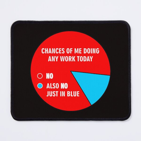Item preview, Work Pie Chart designed and sold by nuttylass1.