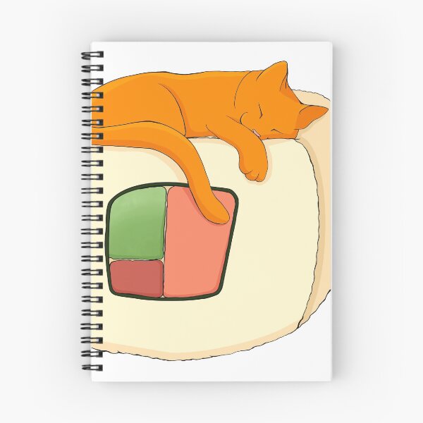 Artikelvorschau, Eine schlafende Uramaki-Katze entworfen und verkauft von Eile-e.