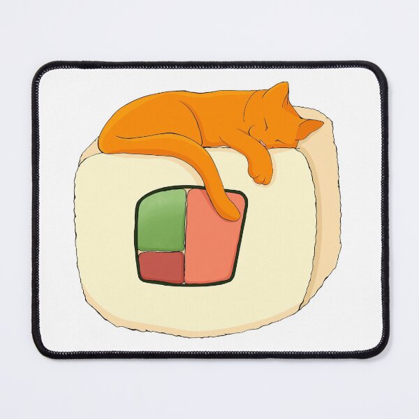 Item preview, A sleeping Uramaki Cat designed and sold by Eile-e.
