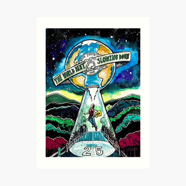 Ellis Paul 25th Anniversary Artwork Art Print