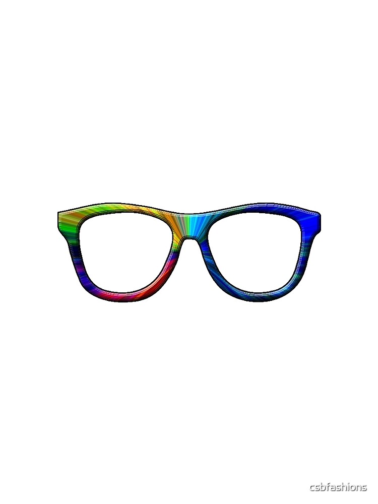 Rainbow Glasses by csbfashions