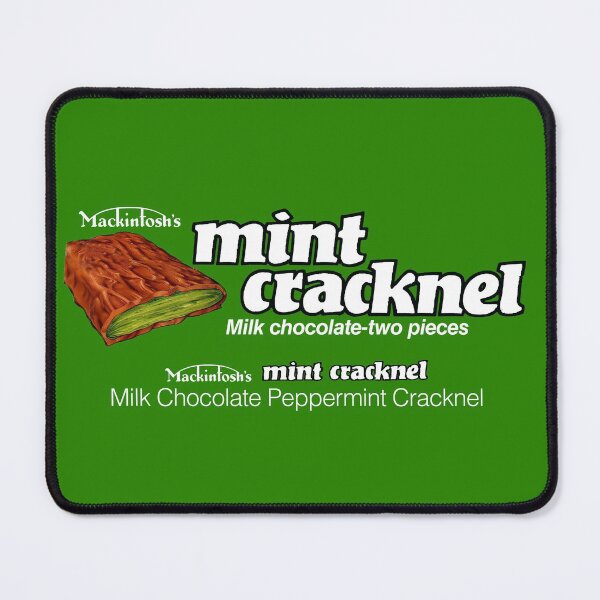 Item preview, MINT CRACKNEL CHOCOLATE BAR WRAPPER designed and sold by ThrowbackAds.